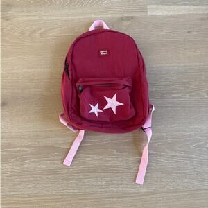 Beginning Boutique Backpack Stars Red Pink